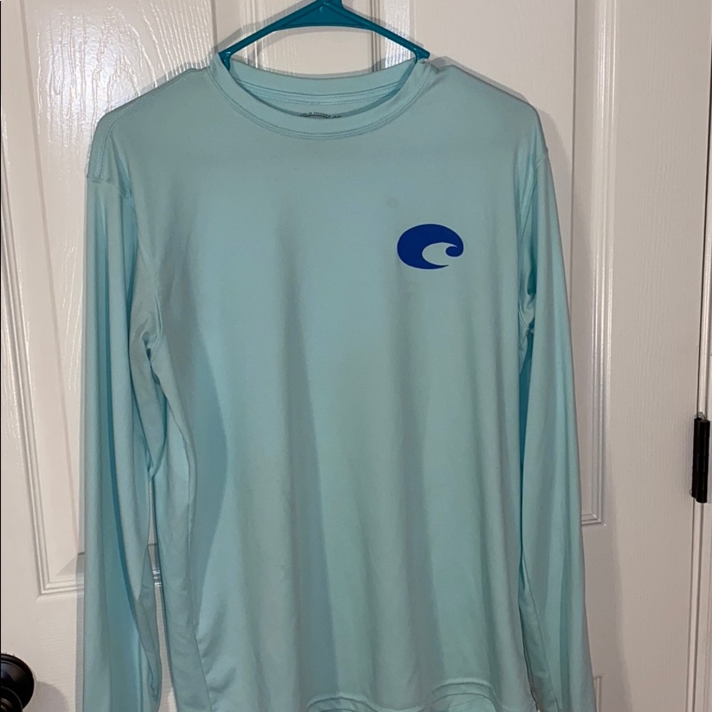 Blue costa performance shirt